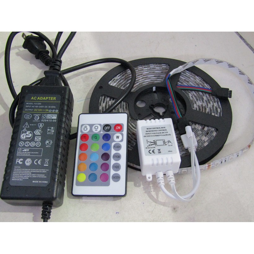 LED Strip Light 16color changeable. Complete Set cove light | Shopee ...