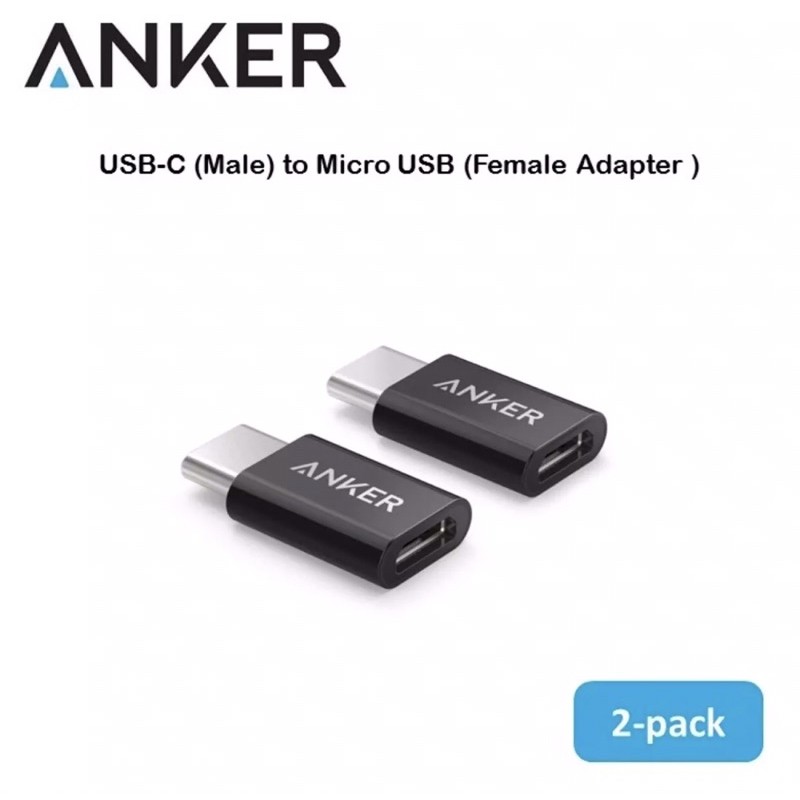 Anker USBC to Micro USB Adapter Shopee Philippines