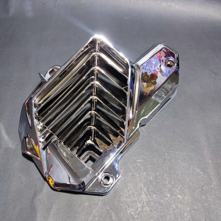 Vario 160 Chrome Radiator Cover PCX 160 Chrome Radiator Protective ...