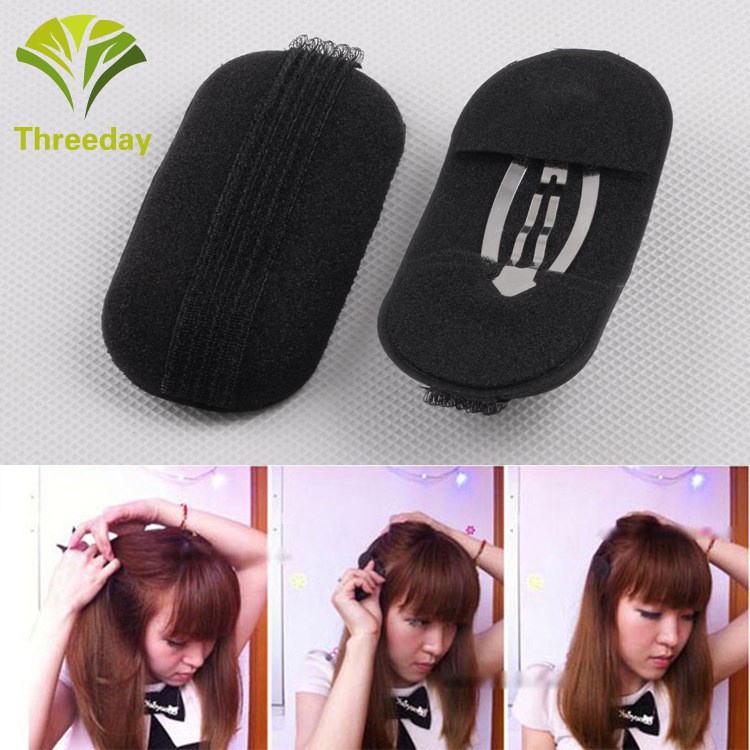 2 Pcs/Set Princess Hair Maker Head Insert Hairs Volume Bump Up Clip