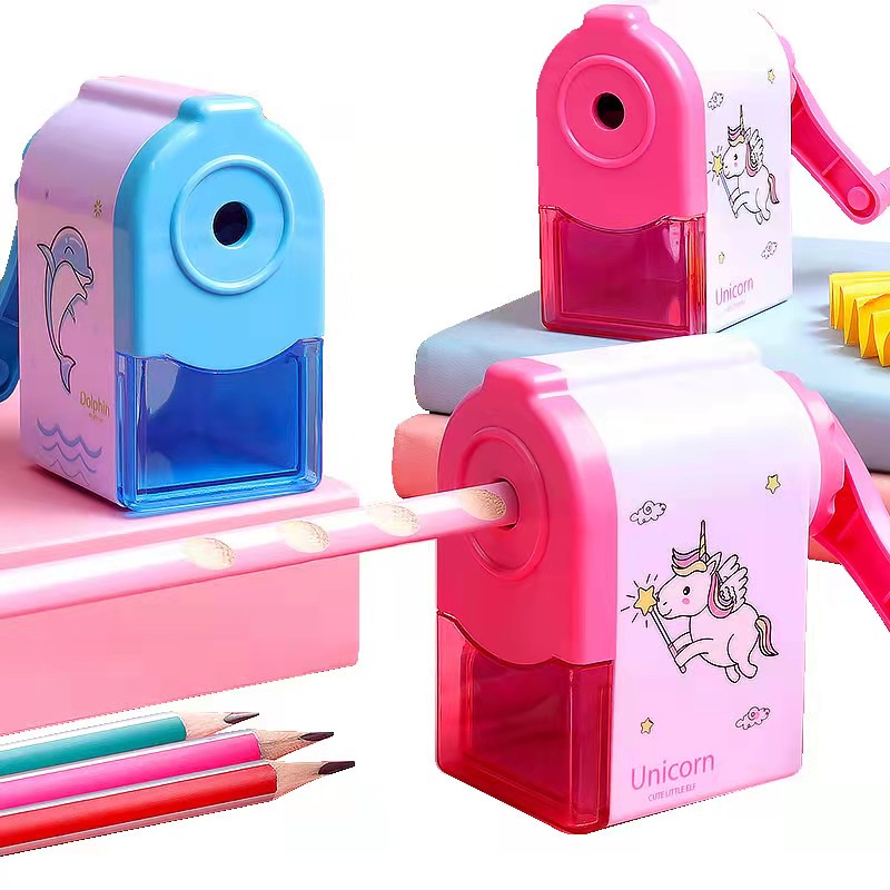 Students learn stationery Automatic Pencil Sharpener Hand sharpener pen ...