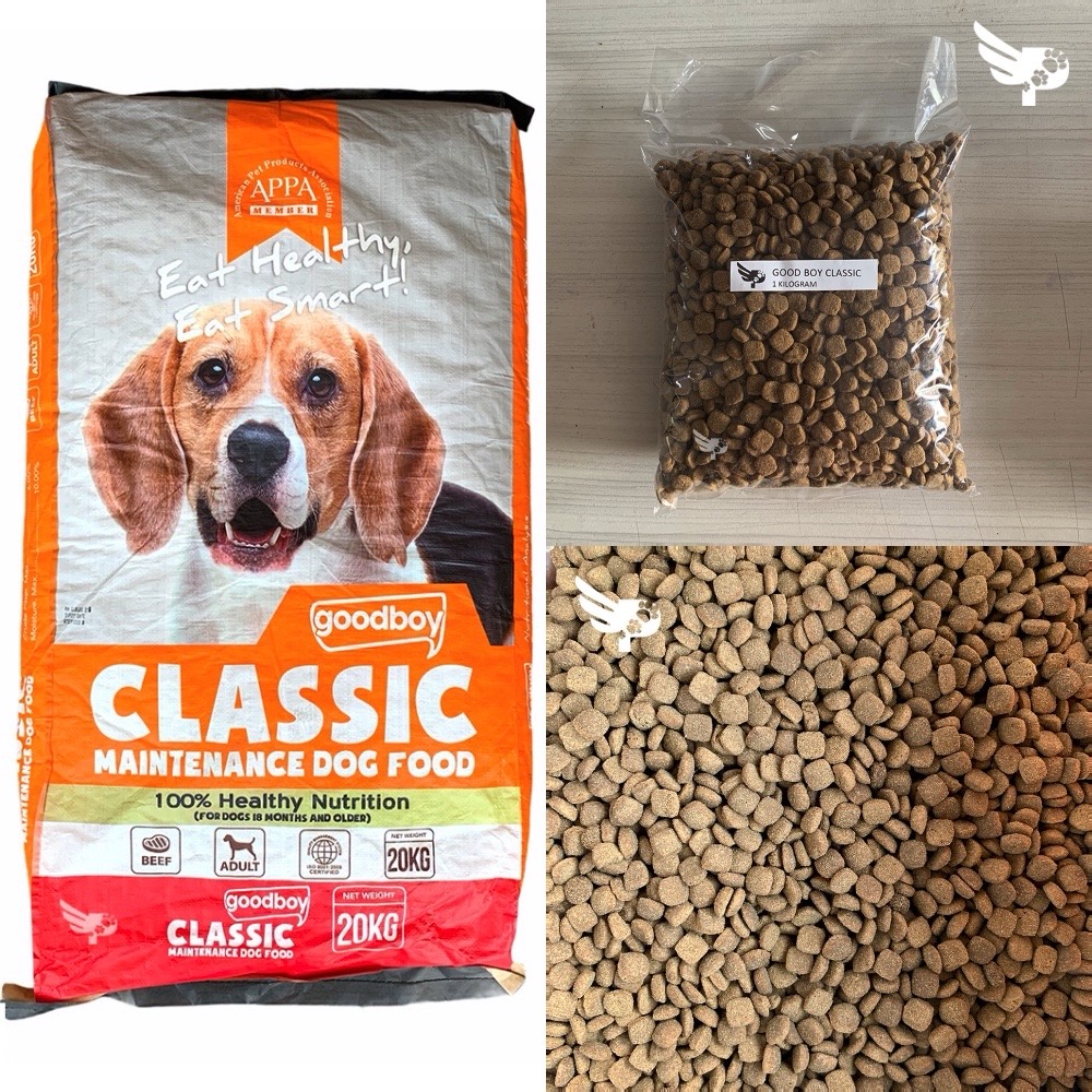 Good Boy Classic Maintenance Dog Food 1kg Beef Flavor For Adult Goodboy Dry Dog Food petpoultryph