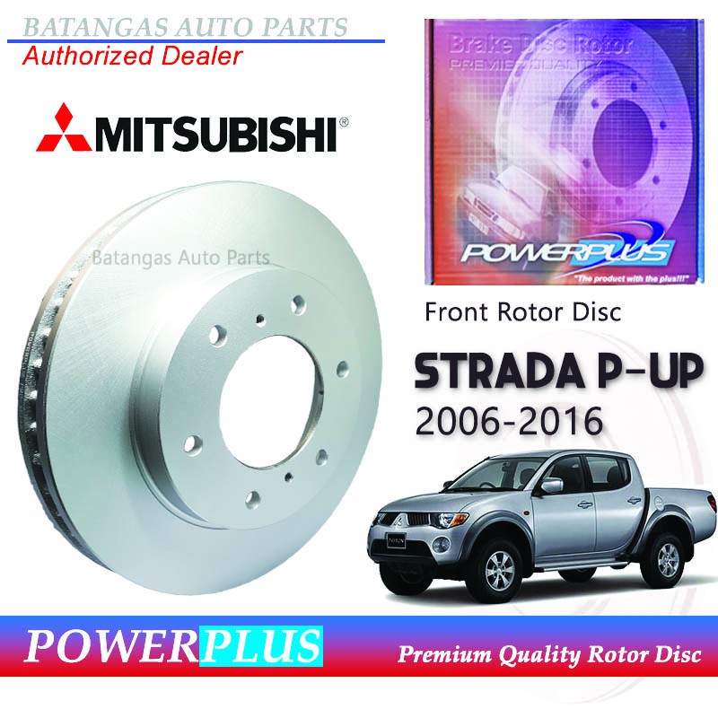 Rotor Disc Front Mitsubishi Strada 2006-2016 | Shopee Philippines