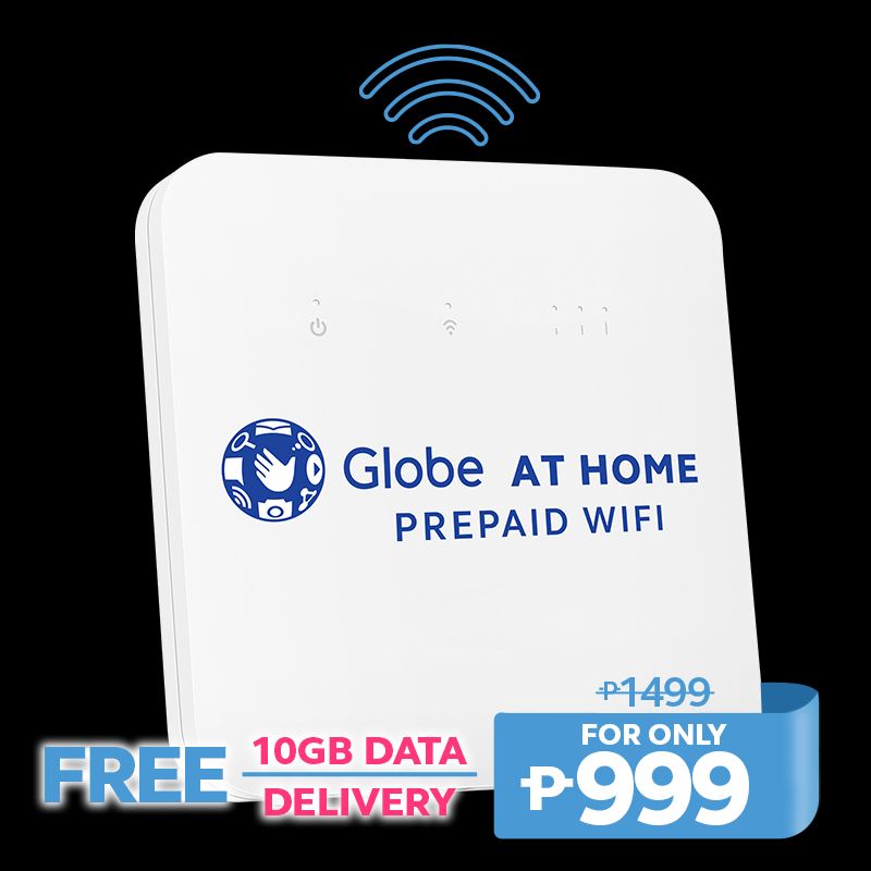 Globe at Home Prepaid Wifi (Free 10GB load) Shopee Philippines
