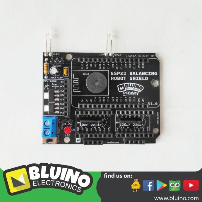 Esp32 Self Balancing Robot Shield - Stepper Motor Driver Self Balancing ...