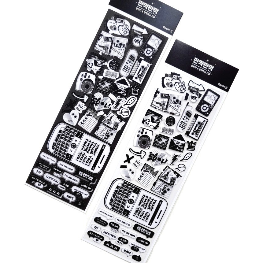 Steve Korea ins vintage phone dialog sticker Toploader polco deco ...