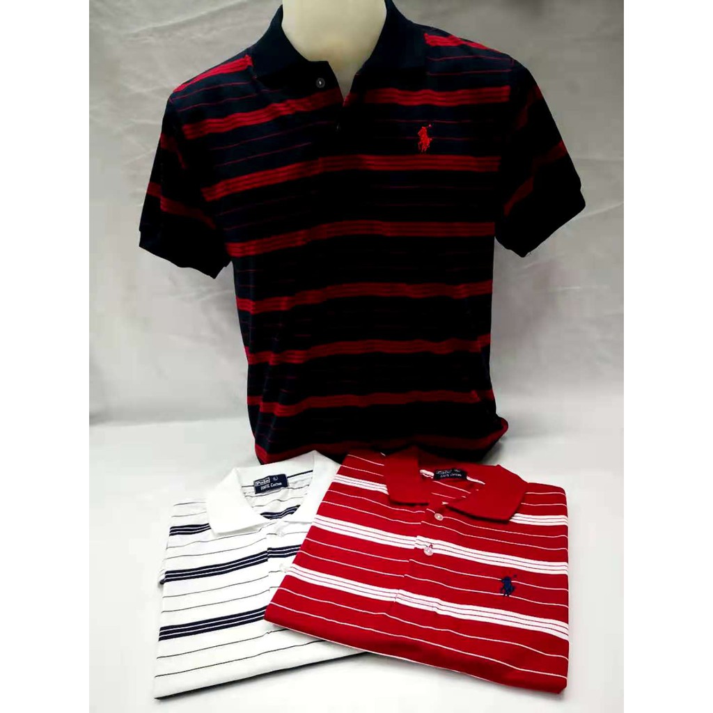 Polo shirts hotsell red white black