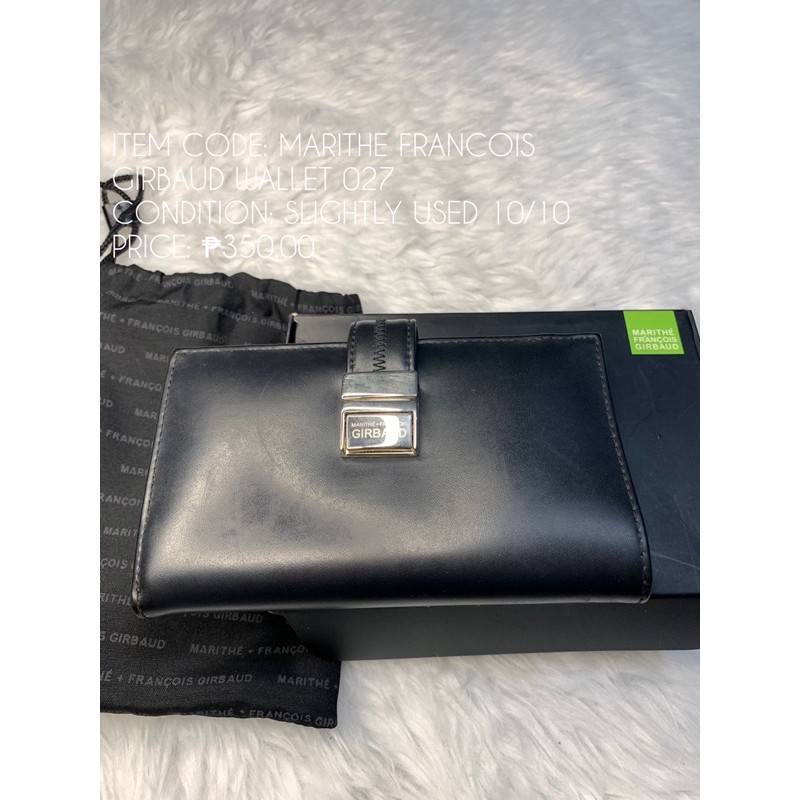 ORIGINAL MARITHE FRANCOIS GIRBAUD WALLET 027 Shopee Philippines