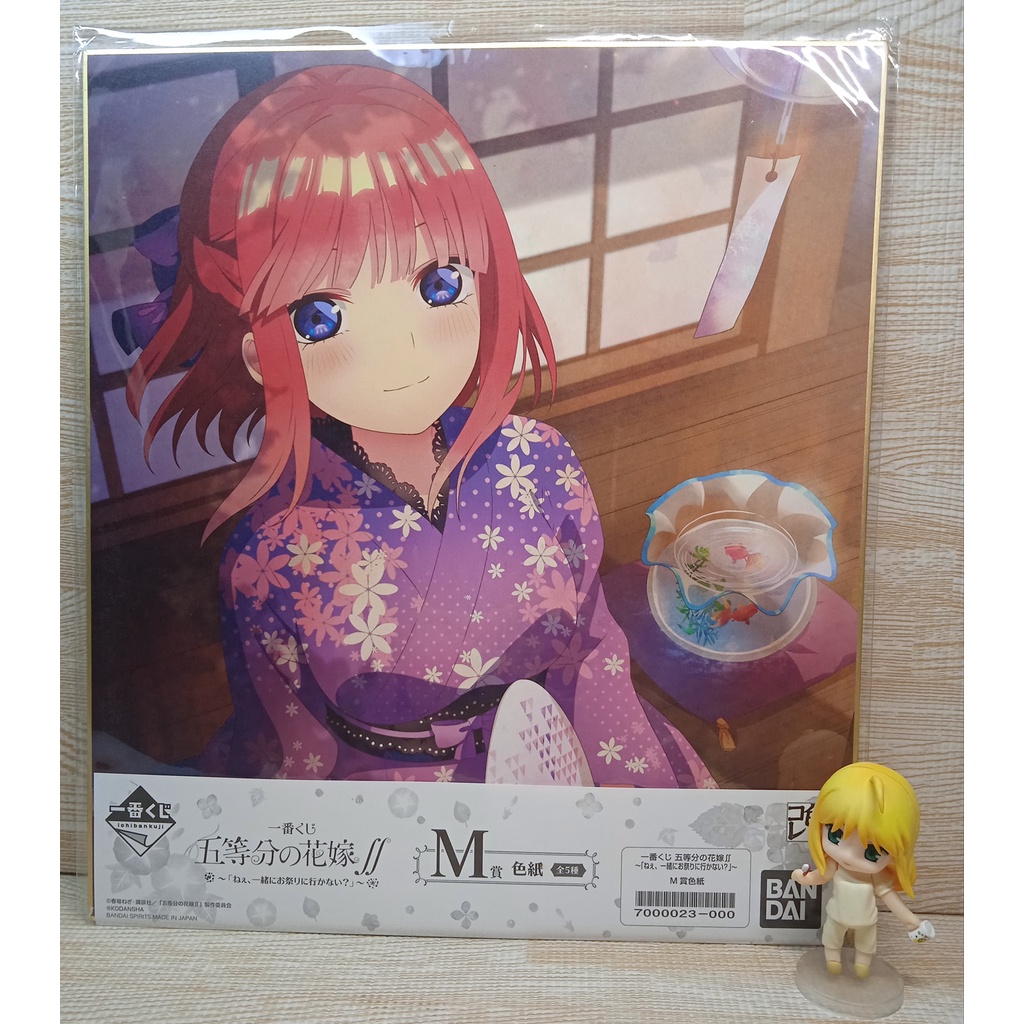 Quintessential Quintuplets Itsuki Nakano Shikishi Jouet Collection