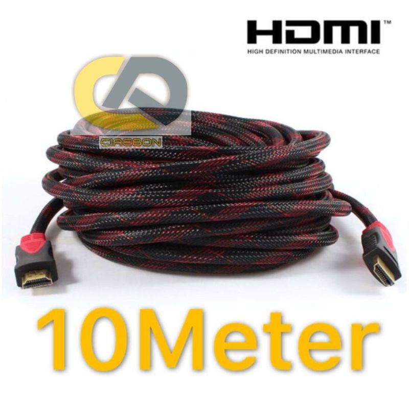 10m HDMI Cable 10M HDMI Cable 10M HDTV HDMI Cable | Shopee Philippines