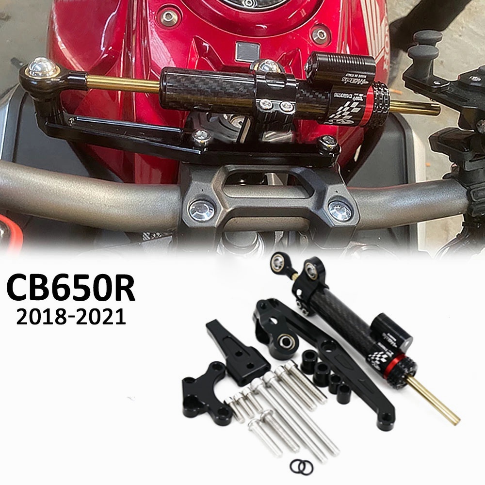 Handlebar Steering Stabilizer Shock Absorber Mounting Bracket Kit