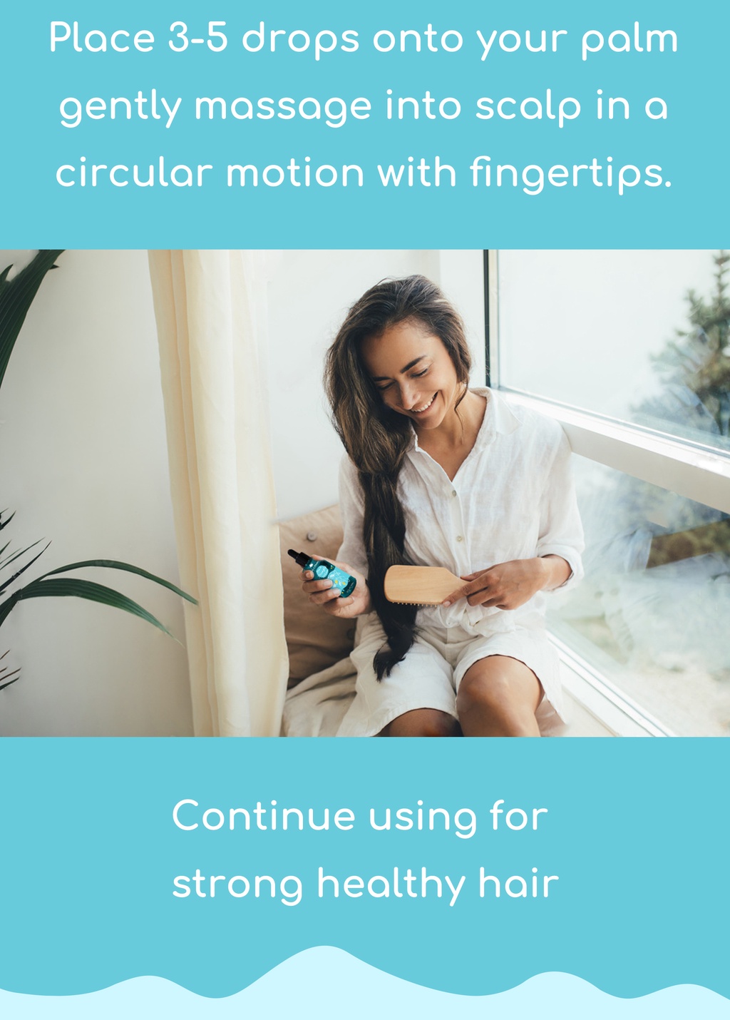 Buds & Blooms Hair Strength Serum for Post Partum Hairfall Hairloss