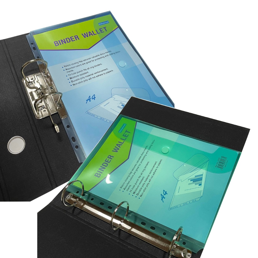 Binder Wallet A4 with Universal Hole for all kinds of Ring Binder and