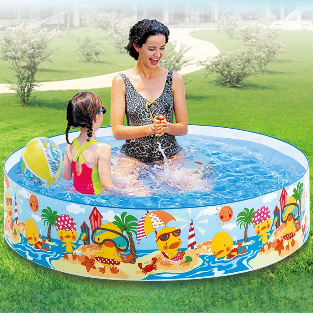 Inflatable best sale pool round