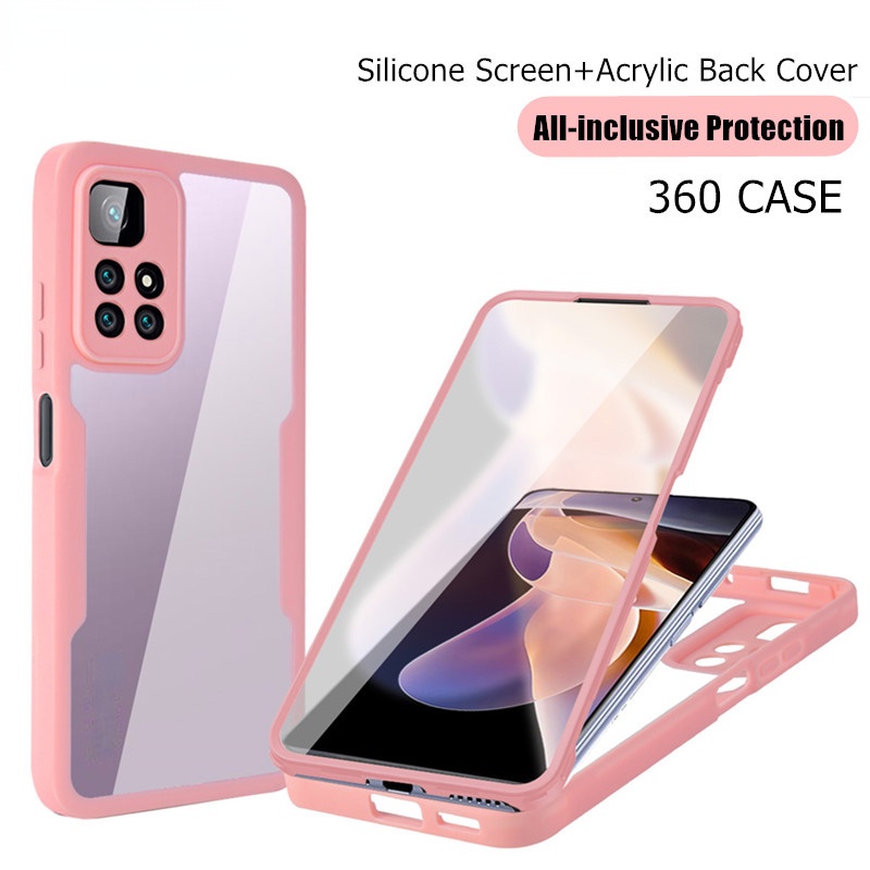in Jelly Transparent Full Camera Protector Phone Case Compatible For  iPhone X XR XS MAX SE 2020 Plus Plus 360 Full Cover Shockproof  Protective