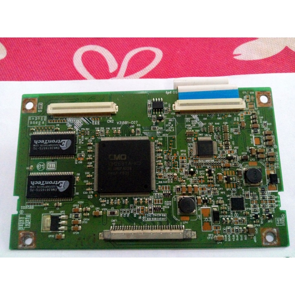 V315b1-c08 v315b1-c05 Connect with Logic board v315b1-c07 T-CON board ...