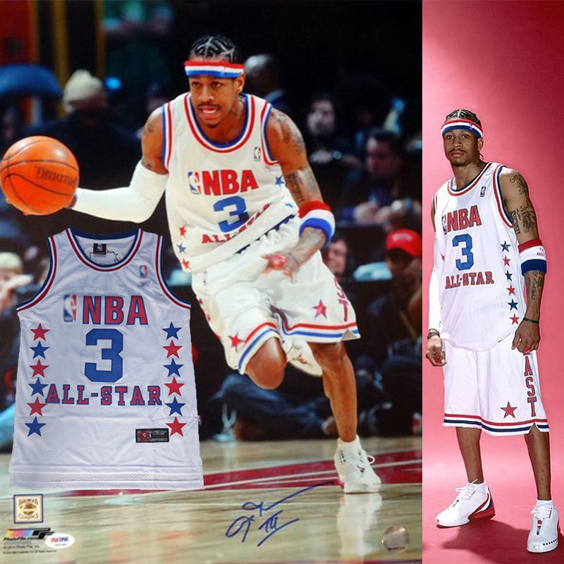 Allen iverson best sale all star jersey