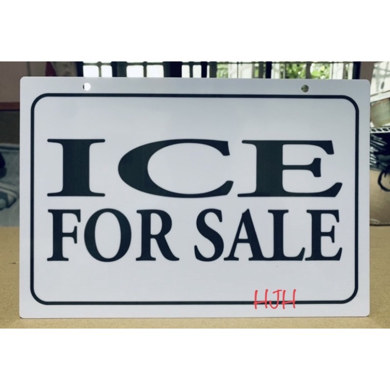 Shop signage ice for Sale on Shopee Philippines