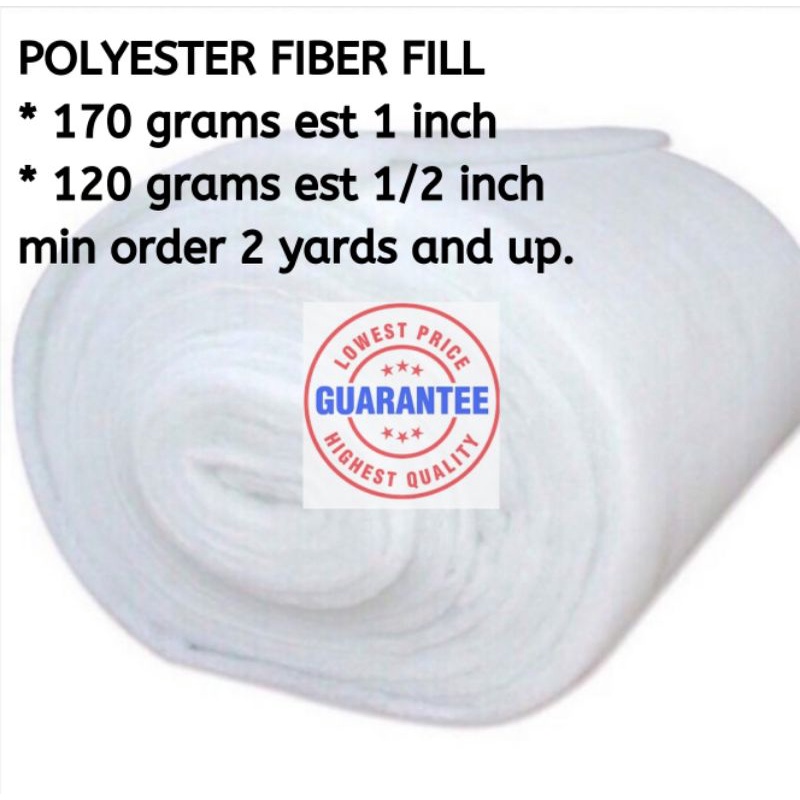 POLYESTER FIBER FILL (60 INCHES WIDTH) Shopee Philippines