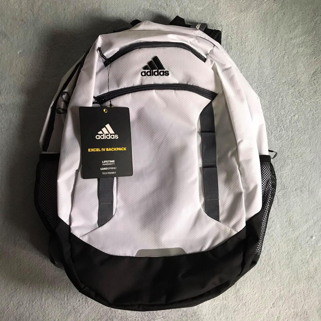 Adidas excel 2025 iv backpack white