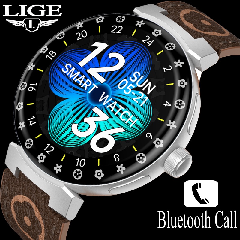 Lige Watch For Men 2022 Smartwatch Wireless Charging Smart Watch NFC
