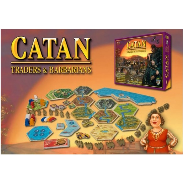 Catan: Traders & Barbarians Board Game Expansion English New Hand 1 In ...