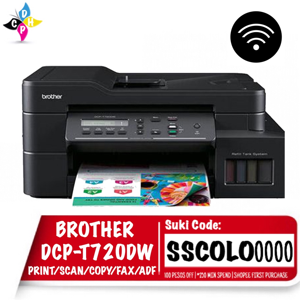 Brother DCP-T720DW Ink Tank Printer | Shopee Philippines