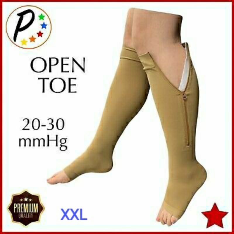 1 Pair With Zipper Compression Socks Foot Pain Relief | Shopee Philippines