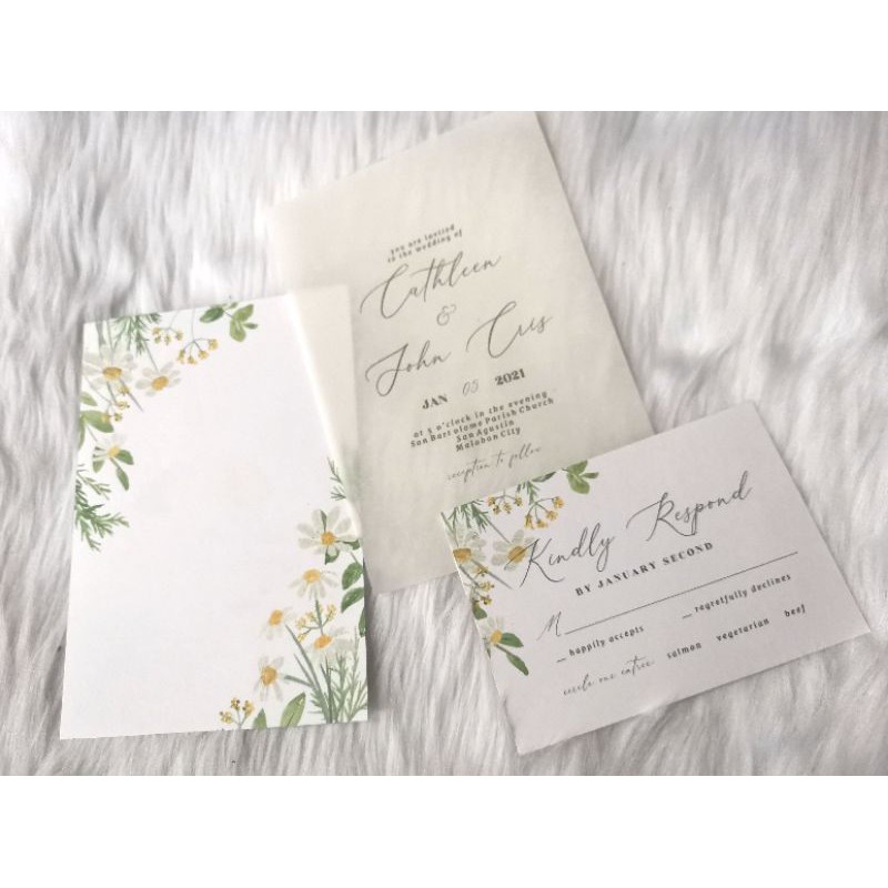 Invitation for store civil wedding