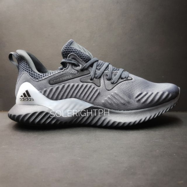 Adidas sale alphabounce gray