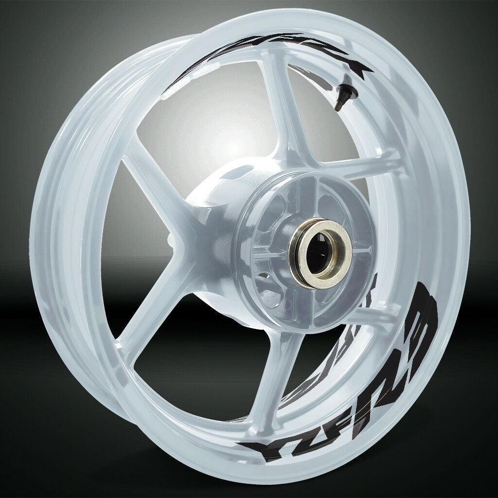 1Set/8Pcs Motorcycle Inner Rim Tape Sticker Decal for Yamaha YZF R3 ...