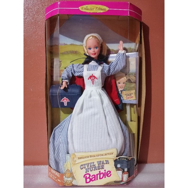 Civil war best sale nurse barbie value