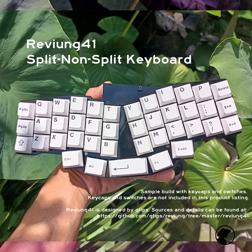 Pabile Reviung41 VIAL QMK Programmable Mechanical Keyboard Ergo Split
