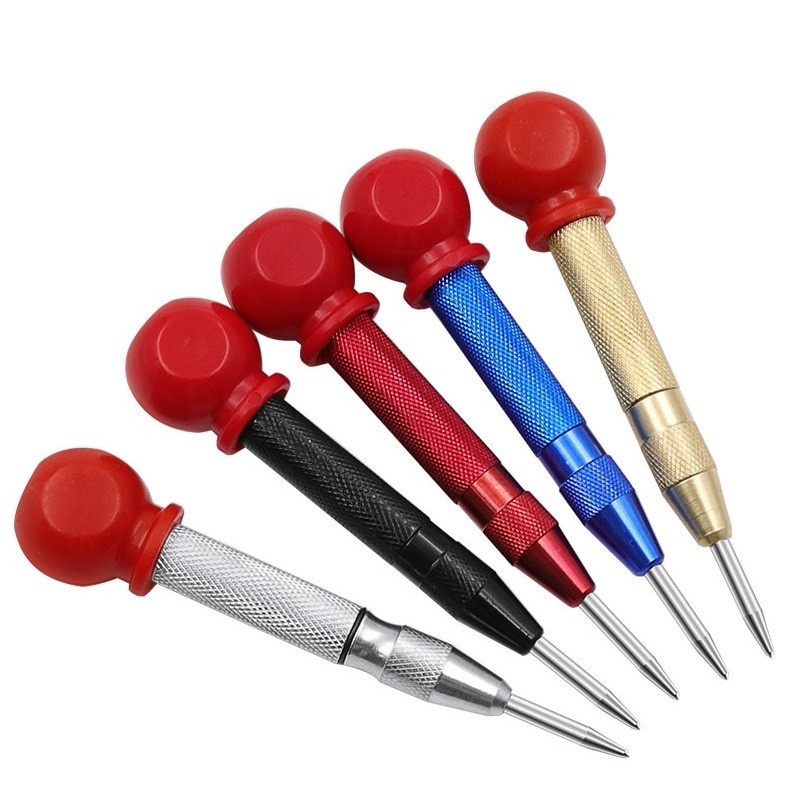 1x Automatic Spring Loaded Center Punch With Cap Hand Tool 128mm Shopee Philippines