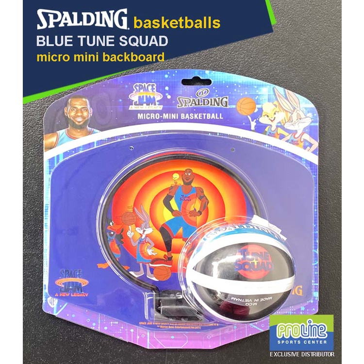 SPALDING Space Jam Micromini Backboard – Blue Tune Squad