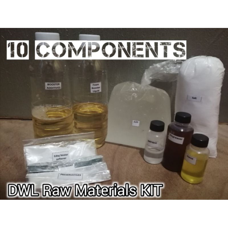 DIY Dishwashing Liquid Raw Materials Kit Shopee Philippines
