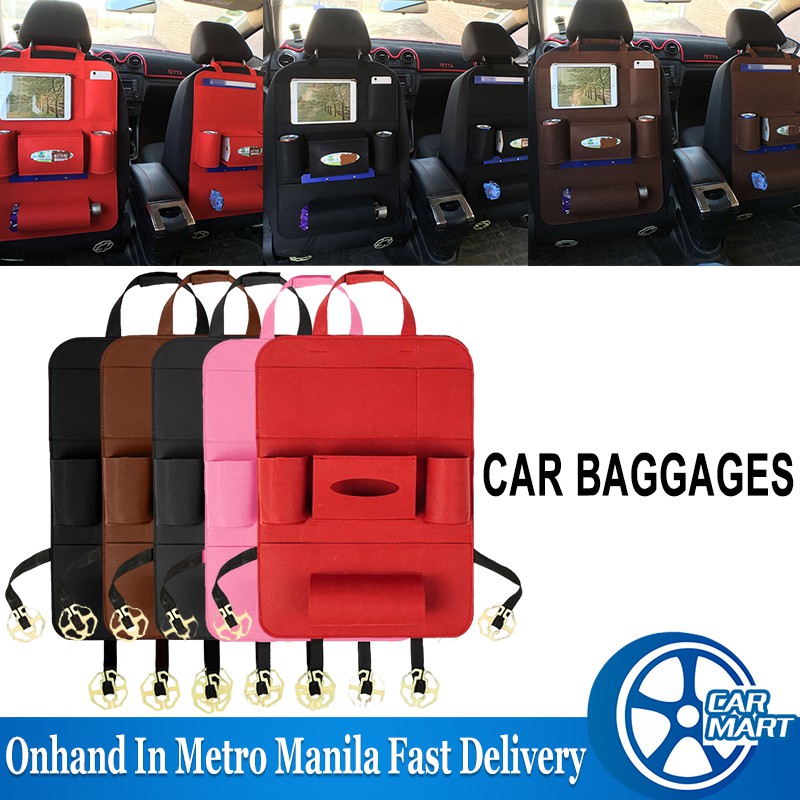 Multifunctional Car Back Seat Hanging Organizer Bag Travel Shopee Philippines