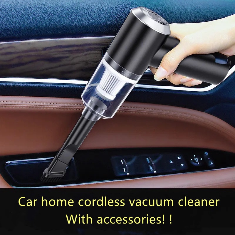 Car Household Vacuum Cleaner Portable Vacuum Cleaner Cordless 120W Handheld  Mini Vacuum Cleaner