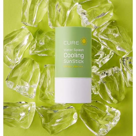 Cure Water Splash Cooling Sun Stick SPF50+ 23g | Shopee Philippines