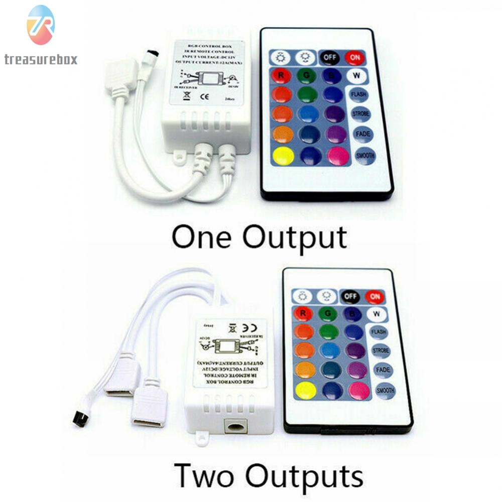 New products will ship soon RGB Control Box + 24 keys IR Remote ...