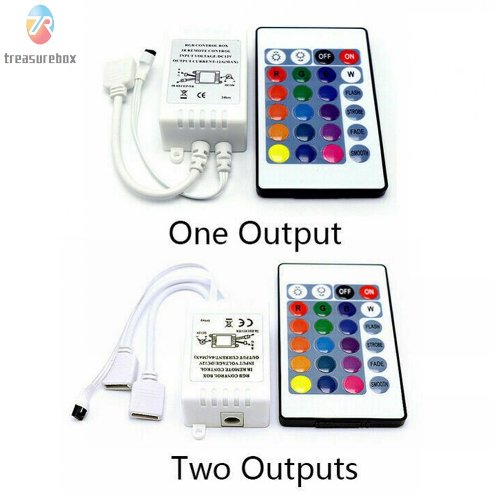 New Products Will Ship Soon RGB Control Box + 24 Keys IR Remote ...