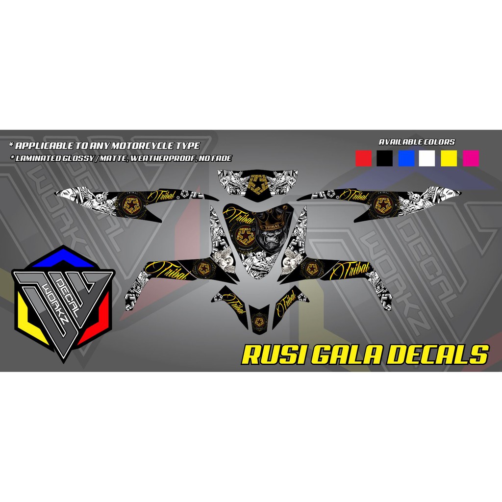 rusi sticker design