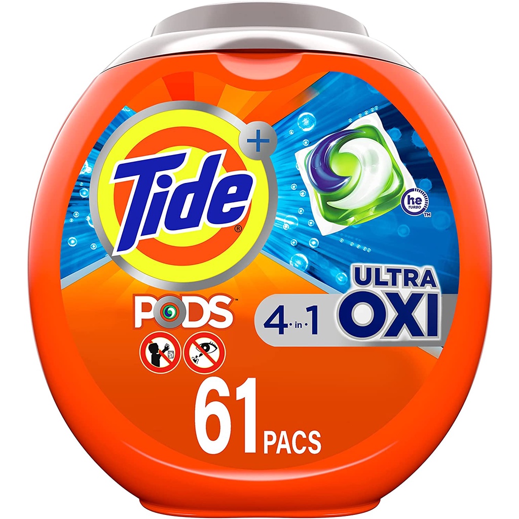 Tide Pods High Efficiency Laundry Pods *Laundry Detergent Soap PODS High Efficiency* Shopee