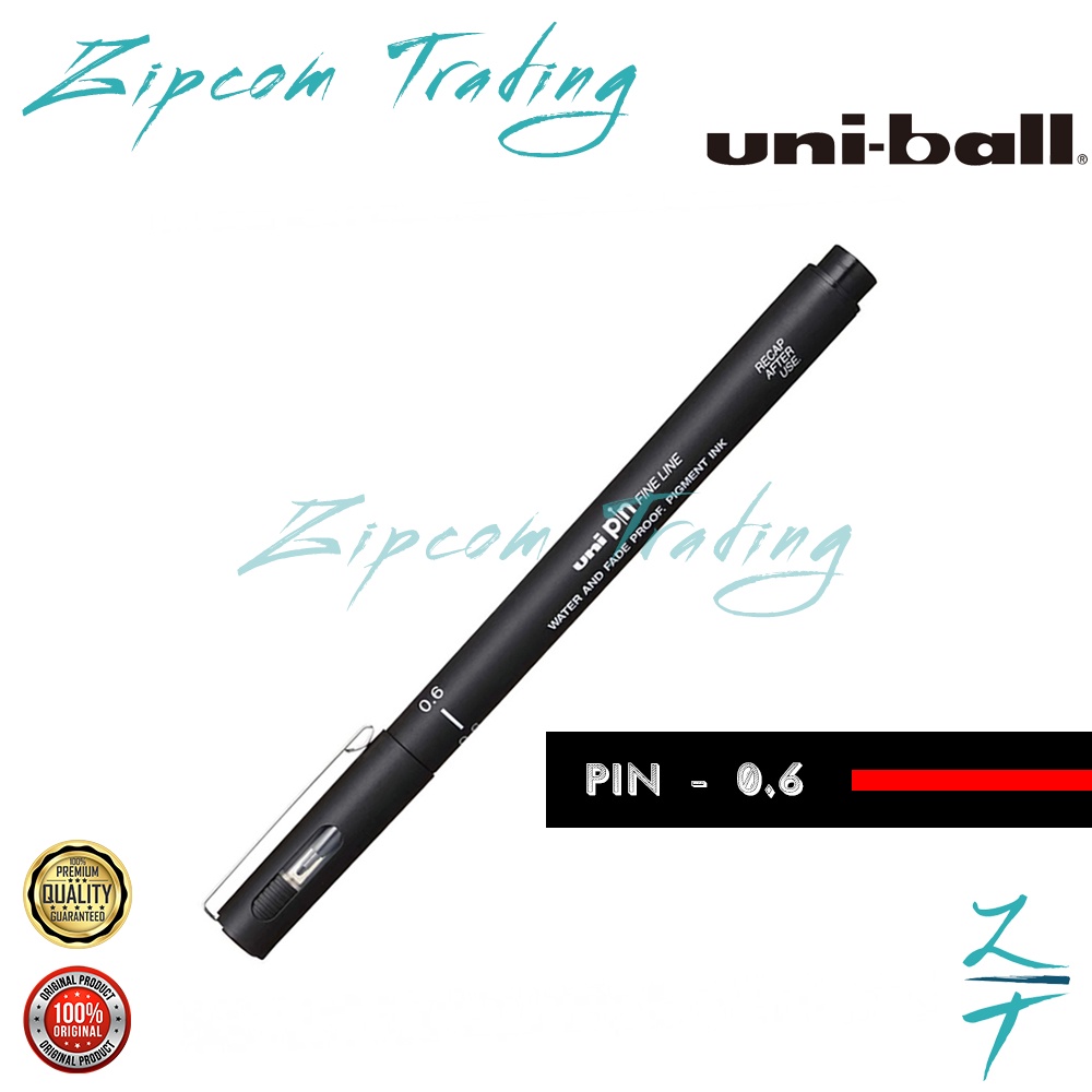 UNI PIN Pigment Ink Fine LineTechnical Drawing Felt-Tip Pen ( PIN 200 ...