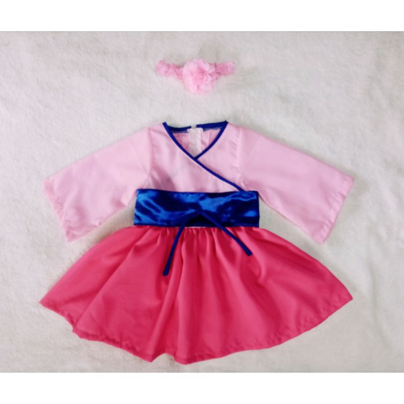 Mulan baby hot sale outfit