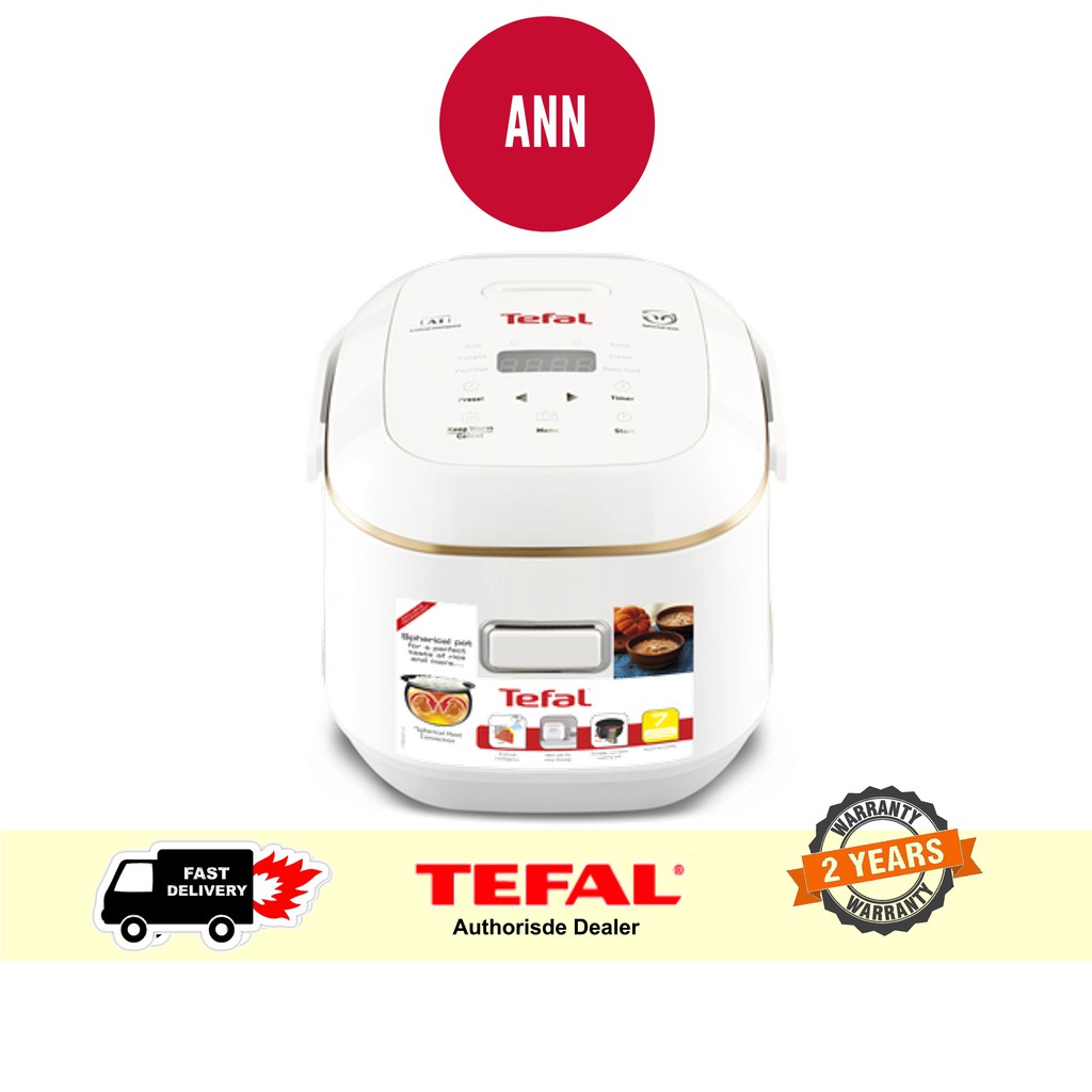Tefal RK6011 0.7L (4 Cups) Mini Rice Cooker with Fuzzy Spherical Pot