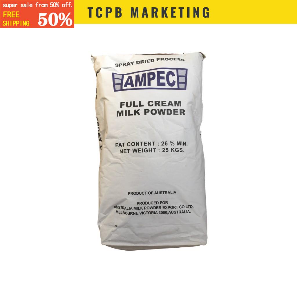 AMPEC Full Cream Milk Powder (25kgs) | Shopee Philippines