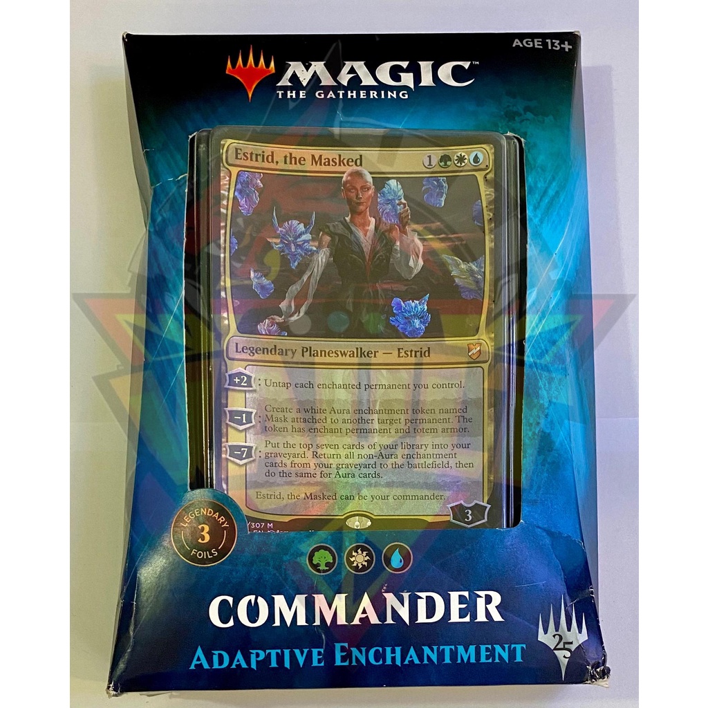 Adaptive Enchantment Commander 2018 Preconstructed EDH Deck Magic  
