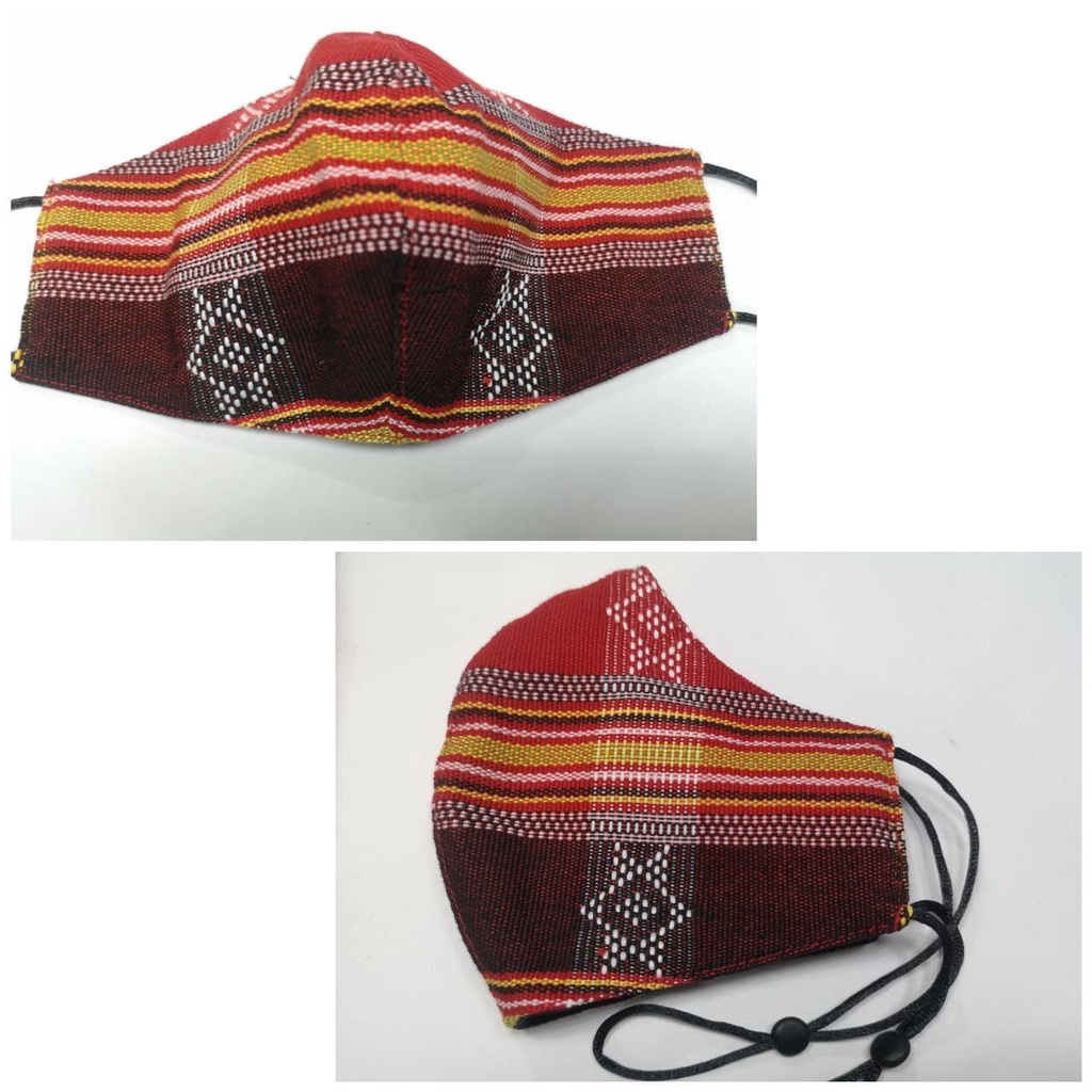 KALINGA HANDWOVEN MASKS (Reusable, Washable. Adjustable Earloops ...