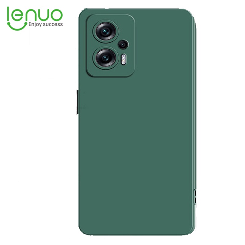 Lenuo Soft Liquid Silicone Shockproof Protective Back Cover Luxury Phone Case For Xiaomi Poco X4 9040